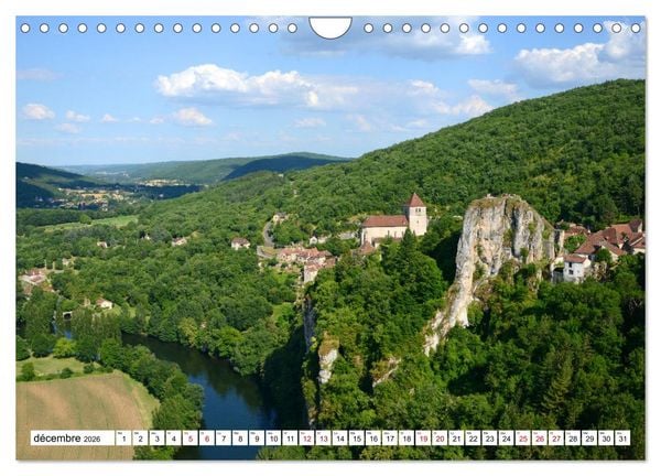 Produktbild: Collection Terre LOT (Calendrier mural 2026 DIN A4 vertical), CALVENDO calendrier mensuel