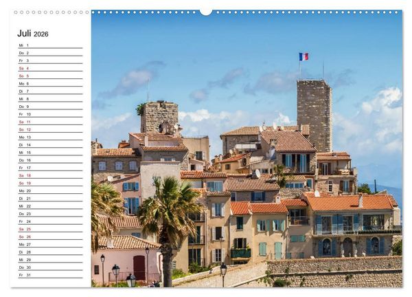 Produktbild: ANTIBES Idyllische Impressionen (Wandkalender 2026 DIN A2 quer), CALVENDO Monatskalender