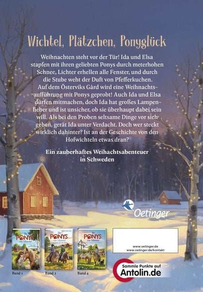 Produktbild: Die Ponys von Lillasund 3. Winterzauber im Stall