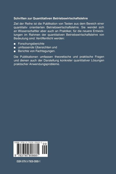 Produktbild: Hierarchisch integrierte Produktionsplanung und -steuerung