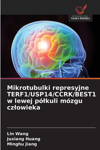 Produktbild: Mikrotubulki represyjne TERF1/USP14/CCRK/BEST1 w lewej p&oacute;&iquest;kuli m&oacute;zgu cz&iquest;owieka