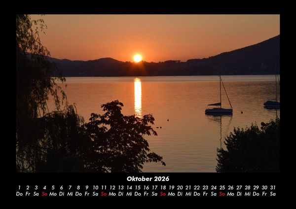 Produktbild: Seeblick 2026 Fotokalender DIN A3