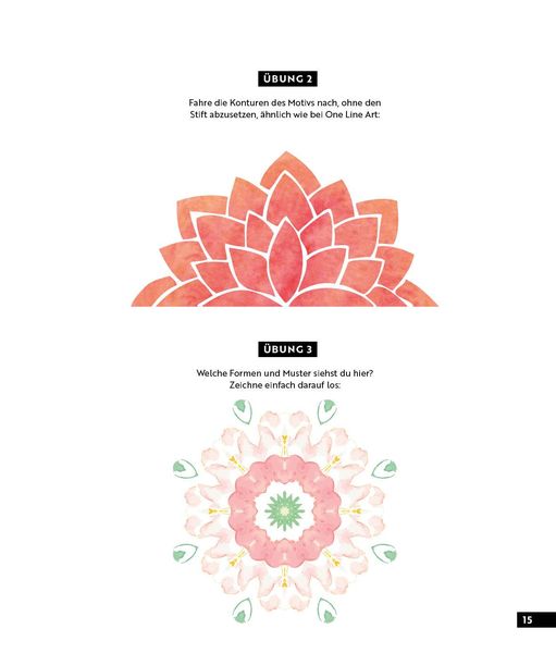 Produktbild: Malbuch Inside Out: Watercolor Mandala