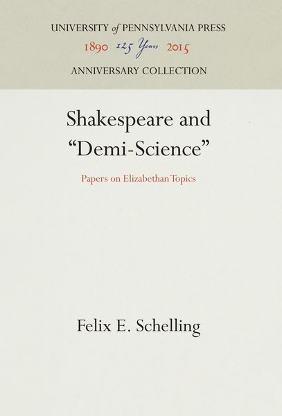 Produktbild: Shakespeare and Demi-Science