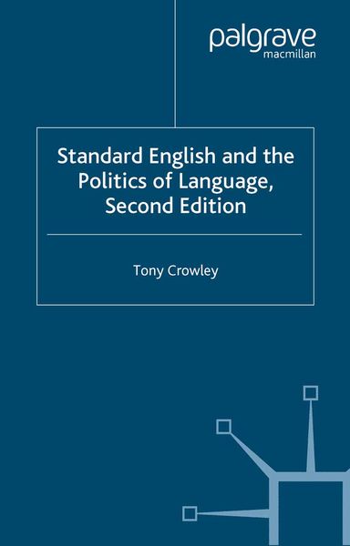 Produktbild: Standard English and the Politics of Language