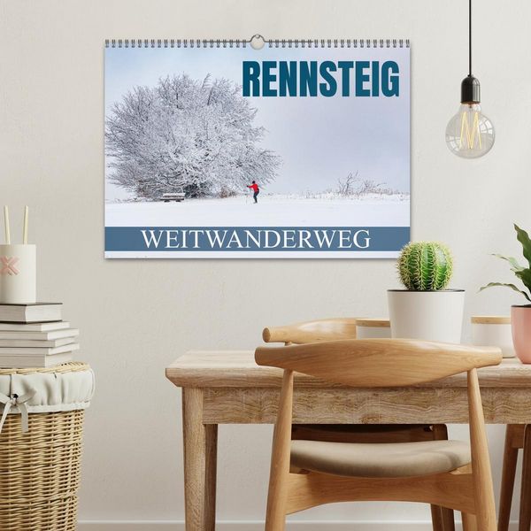 Produktbild: Rennsteig - Weitwanderweg (Wandkalender 2026 DIN A3 quer), CALVENDO Monatskalender