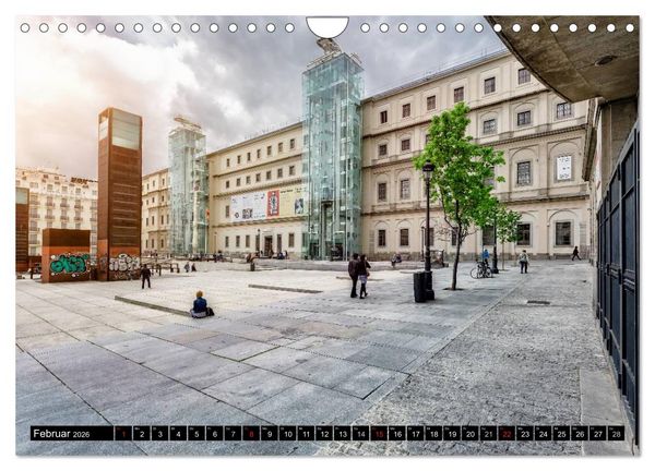Produktbild: Madrid entdecken (Wandkalender 2026 DIN A4 quer), CALVENDO Monatskalender
