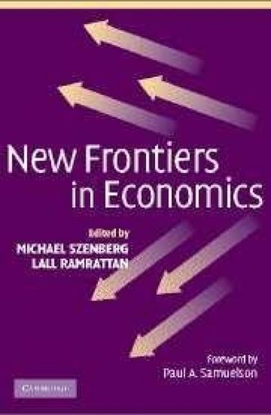 Produktbild: New Frontiers in Economics