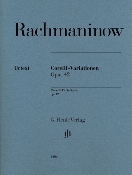 Produktbild: Sergej Rachmaninow - Corelli-Variationen op. 42