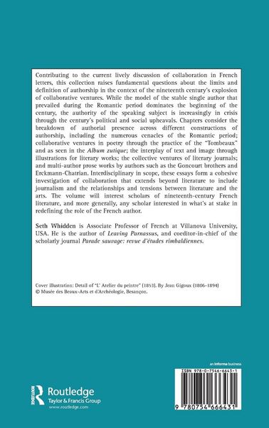 Produktbild: Models of Collaboration in Nineteenth-Century French Literature