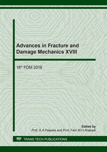 Produktbild: Advances in Fracture and Damage Mechanics XVIII