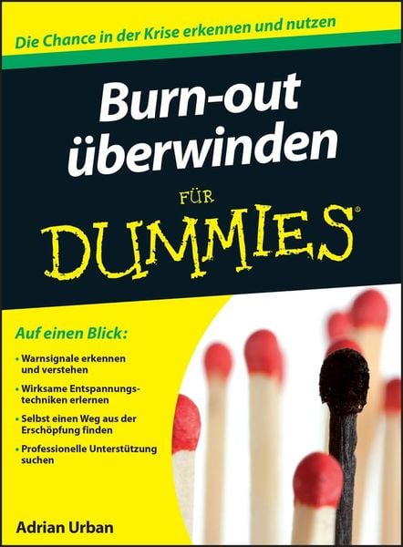 Produktbild: Burn-out &uuml;berwinden f&uuml;r Dummies