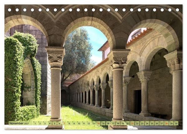 Produktbild: Cidade Guimar&atilde;es (Tischkalender 2027 DIN A5 quer), CALVENDO Monatskalender