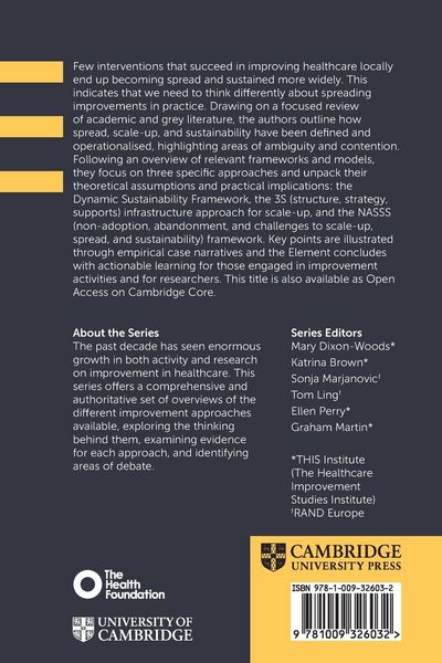 Produktbild: Approaches to Spread, Scale-Up, and Sustainability