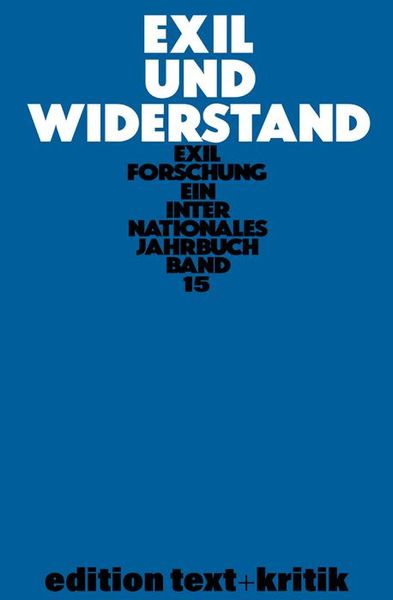 Produktbild: Exil und Widerstand