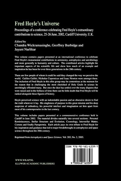 Produktbild: Fred Hoyle&rsquo;s Universe