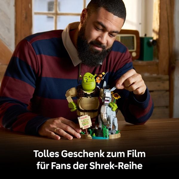 Produktbild: LEGO Shrek 72423 Shrek, Esel und Der gestiefelte Kater, DIY Modellbau