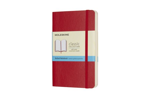 Produktbild: Moleskine Notizbuch P/a6, Punktraster, Soft Cover, Scharlachrot