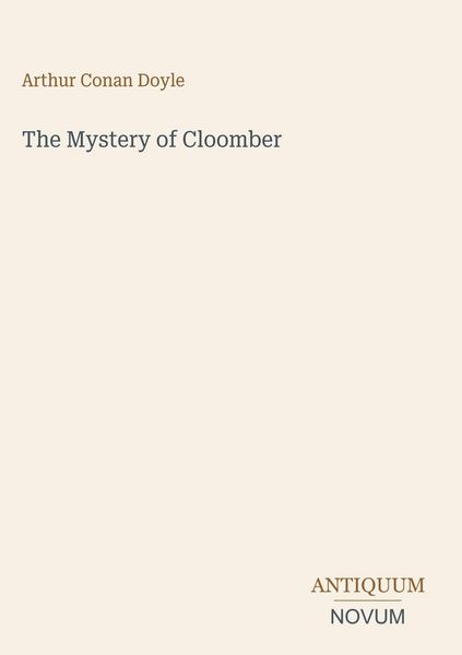 Produktbild: The Mystery of Cloomber