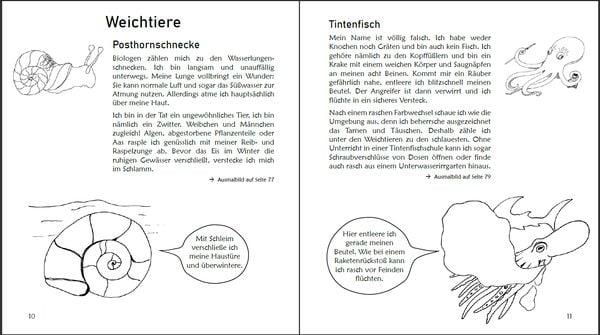 Produktbild: Ausmalspaß + Wissen: Fantatiere - Malbuch ab 6 Jahre. Artenvielfalt artgerecht erkunden für die ganze Familie. Empfohlen vom Naturschutzbund Österreic