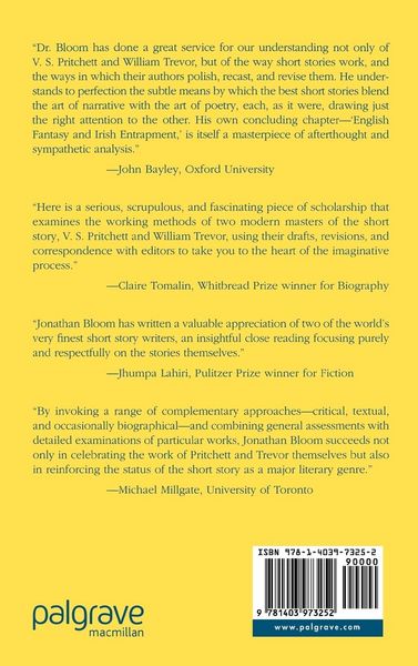 Produktbild: The Art of Revision in the Short Stories of V.S. Pritchett and William Trevor
