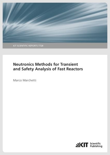 Produktbild: Neutronics Methods for Transient and Safety Analysis of Fast Reactors