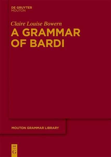 Produktbild: A Grammar of Bardi
