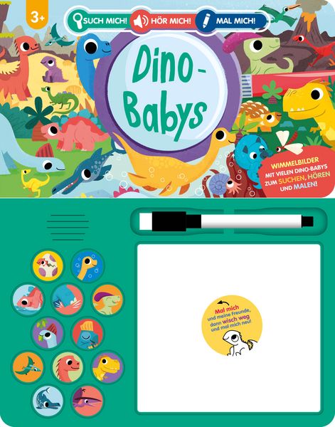 Produktbild: Such mich! H&ouml;r mich! Mal mich! Dino-Babys