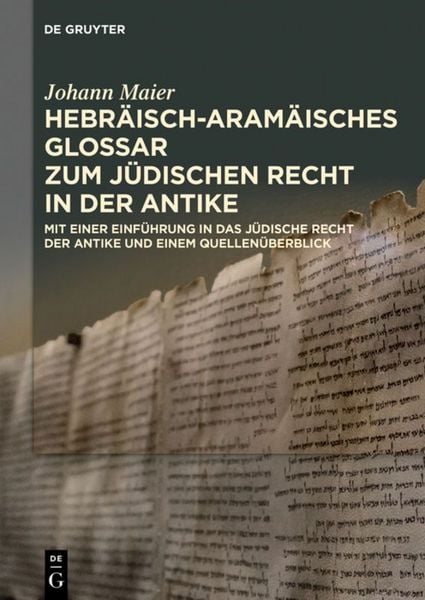 Produktbild: Hebr&auml;isch-aram&auml;isches Glossar zum j&uuml;dischen Recht in der Antike