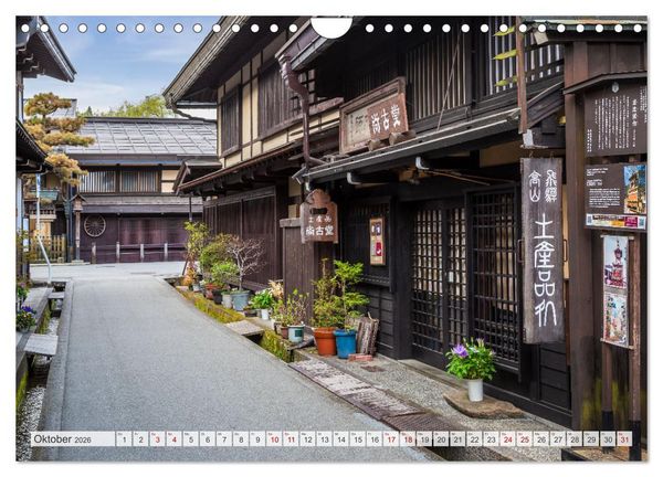 Produktbild: JAPAN Reise durch Zeit und Sch&ouml;nheit (Wandkalender 2026 DIN A4 quer), CALVENDO Monatskalender