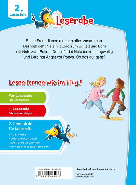 Produktbild: Leserabe 2. Lesestufe - Beste Freundinnen auf dem Reiterhof