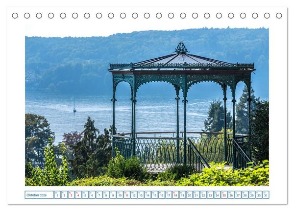 Produktbild: &Uuml;berlingen am sch&ouml;nen Bodensee (Tischkalender 2026 DIN A5 quer), CALVENDO Monatskalender