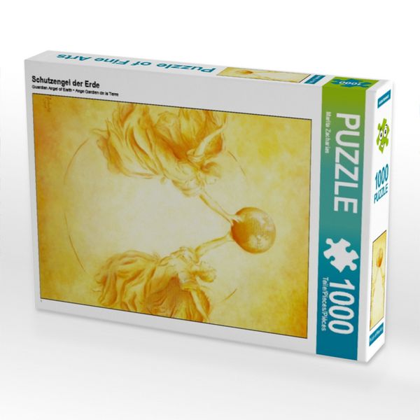 Produktbild: CALVENDO Puzzle Schutzengel der Erde 1000 Teile Puzzle hoch | 1000 Teile Lege-Gr&ouml;&szlig;e 64 &times; 48 cm Foto-Puzzle f&uuml;r gl&uuml;ckliche Stunden