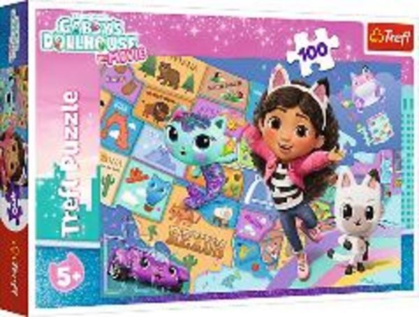 Puzzle 100 – Gabby's Dollhouse der Film