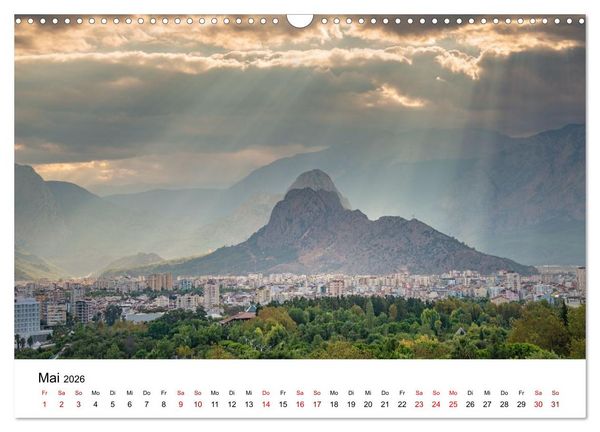 Produktbild: T&uuml;rkei, Antalya: Urlaubsparadies am Mittelmeer (Wandkalender 2026 DIN A3 quer), CALVENDO Monatskalender