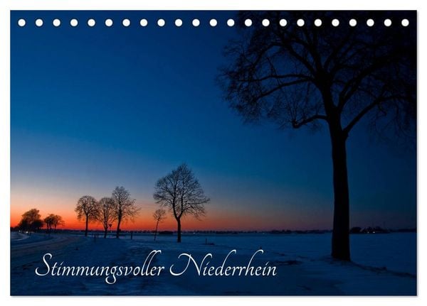 Produktbild: Stimmungsvoller Niederrhein (Tischkalender 2026 DIN A5 quer), CALVENDO Monatskalender
