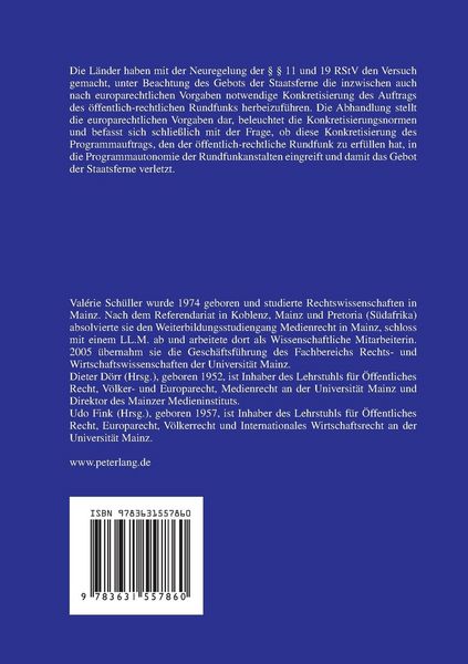 Produktbild: Die Auftragsdefinition f&uuml;r den &ouml;ffentlich-rechtlichen Rundfunk nach dem 7. und 8. Rundfunk&auml;nderungsstaatsvertrag