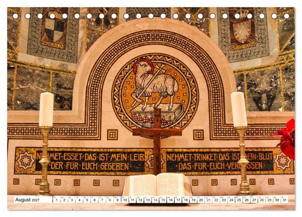 Produktbild: Evangelisch in Jerusalem (Tischkalender 2027 DIN A5 quer), CALVENDO Monatskalender