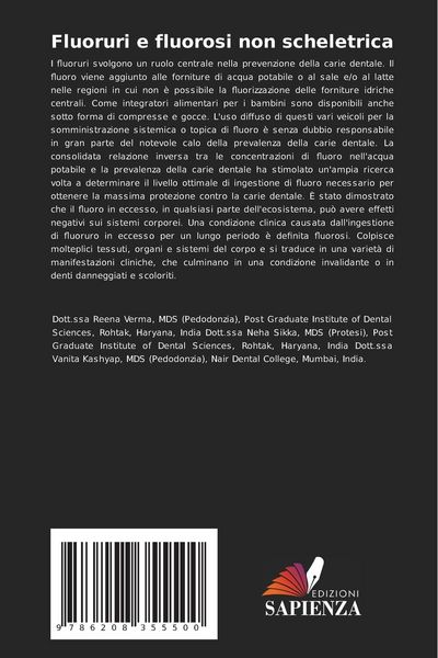 Produktbild: Fluoruri e fluorosi non scheletrica