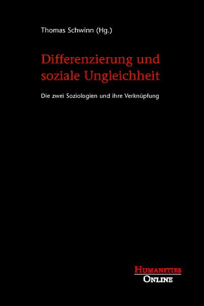 Produktbild: Differenzierung und soziale Ungleichheit