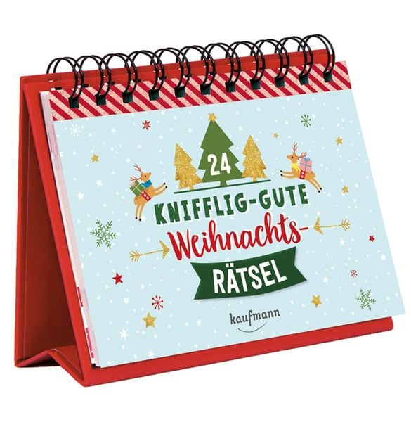 Produktbild: 24 knifflig-gute Weihnachtsr&auml;tsel
