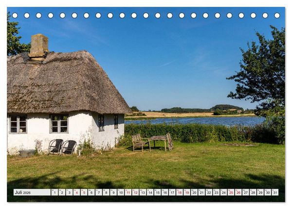 Produktbild: D&auml;nemark - Insel Langeland (Tischkalender 2026 DIN A5 quer), CALVENDO Monatskalender