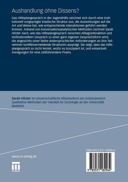 Produktbild: Aushandlung ohne Dissens?