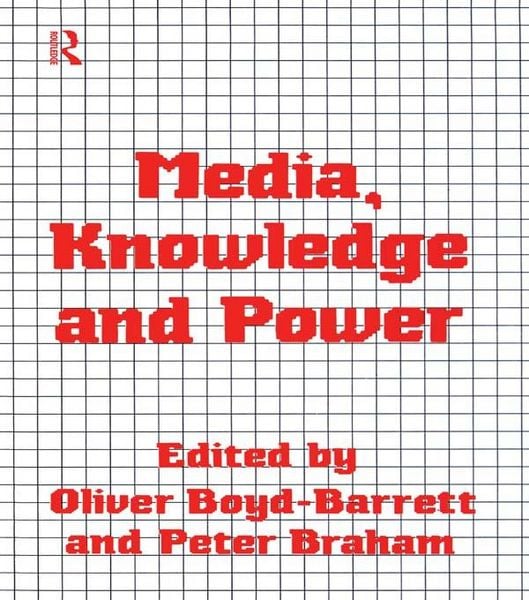 Produktbild: Media, Knowledge and Power
