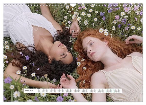 Produktbild: Herzen im Einklang - WOMAN IN LOVE EDITION (Wandkalender 2027 DIN A3 quer), CALVENDO Monatskalender