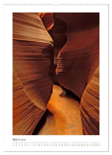 Produktbild: peaceful silence - einsame Landschaften (hochwertiger Premium Wandkalender 2026 DIN A2 hoch), Kunstdruck in Hochglanz