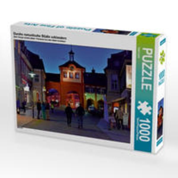 CALVENDO Puzzle Durchs romantische Städle schlendern 1000 Teile Lege-Größe 64 x 48 cm Foto-Puzzle Bild von Ingo Laue