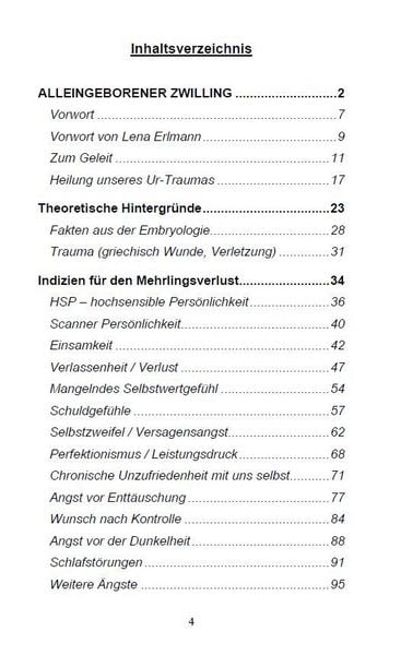 Produktbild: Alleingeborener Zwilling?