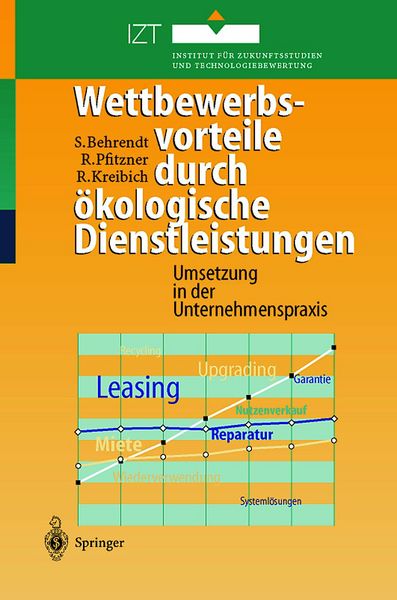 Produktbild: Wettbewerbsvorteile durch &ouml;kologische Dienstleistungen