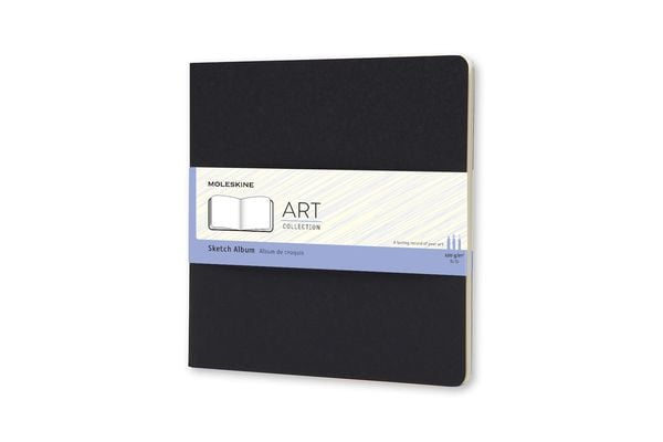 Produktbild: MOLESKINE SKIZZENALBUM ART PLUS SQUARE 120G-PAPIER, SOFT COVER, SCHWARZ
